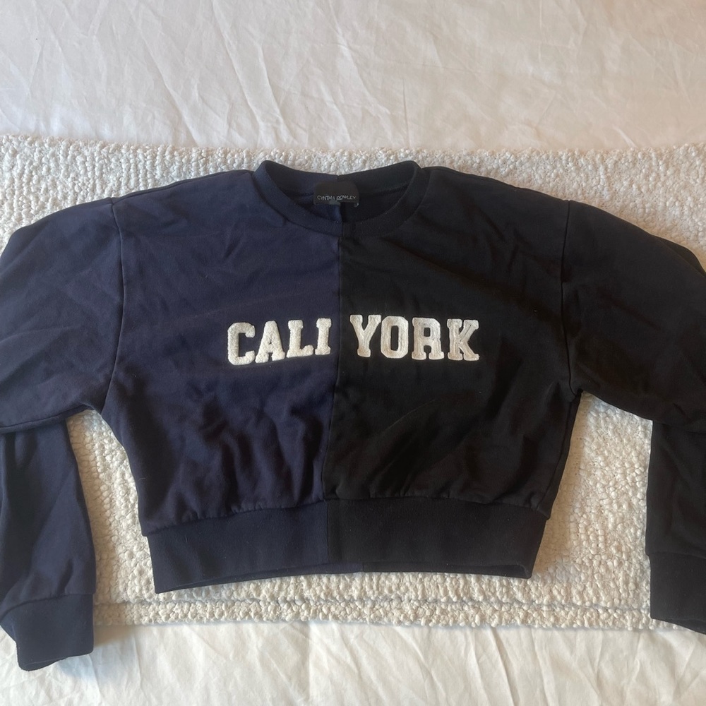 Cynthia Rowley Cali York cropped sweatshirt